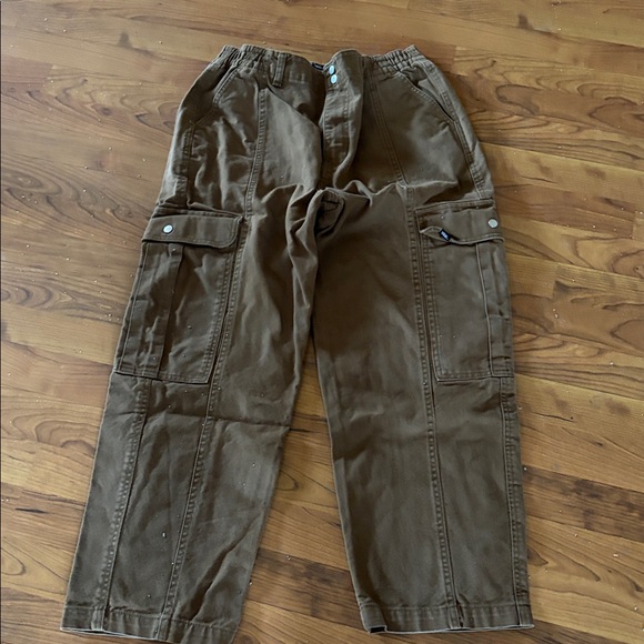 Vans large canvas cargo pants. Used but well cared for. No stains. No rips. - Picture 1 of 6